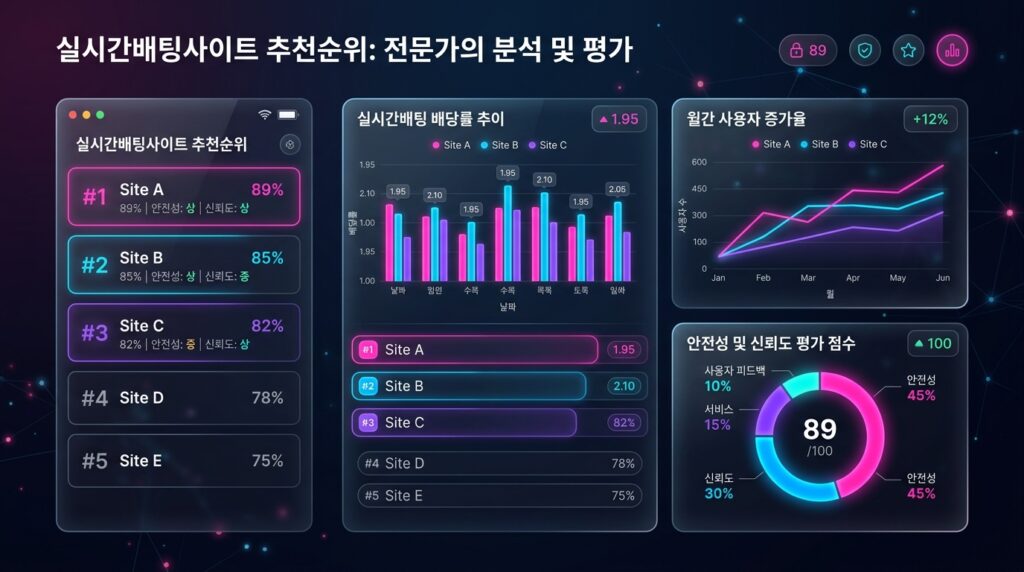 실시간배팅사이트 추천순위