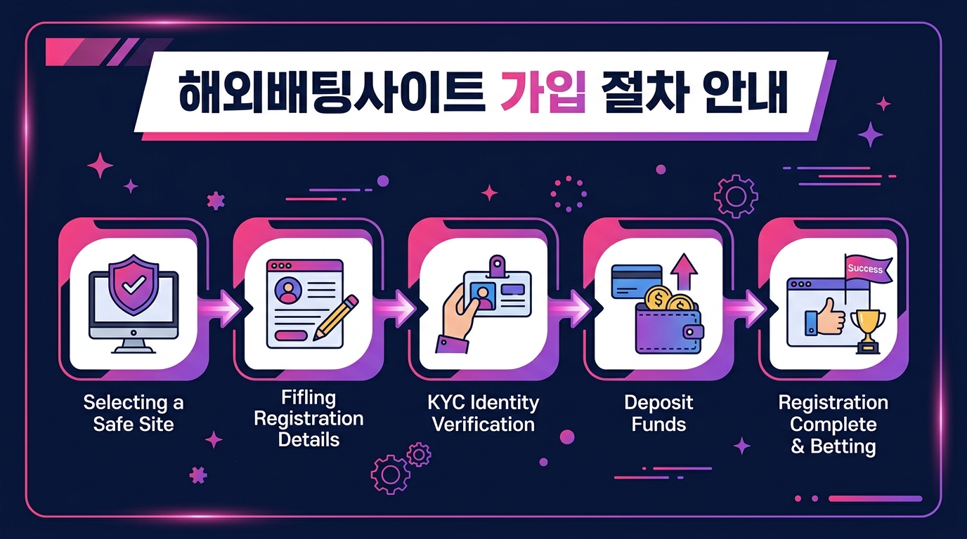 해외배팅사이트 가입 절차 안내