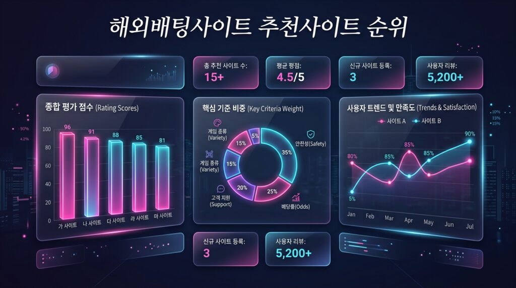 해외배팅사이트 추천사이트 순위