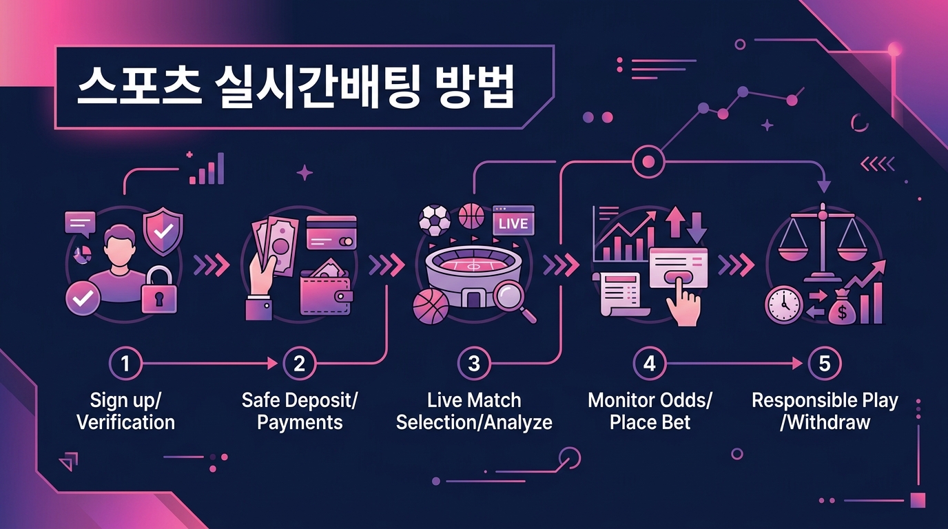 스포츠 실시간배팅 방법