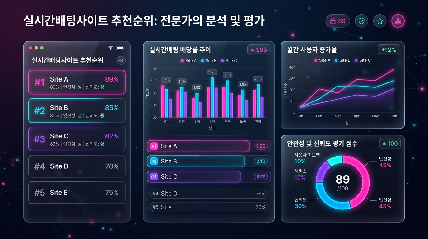 실시간배팅사이트 추천순위